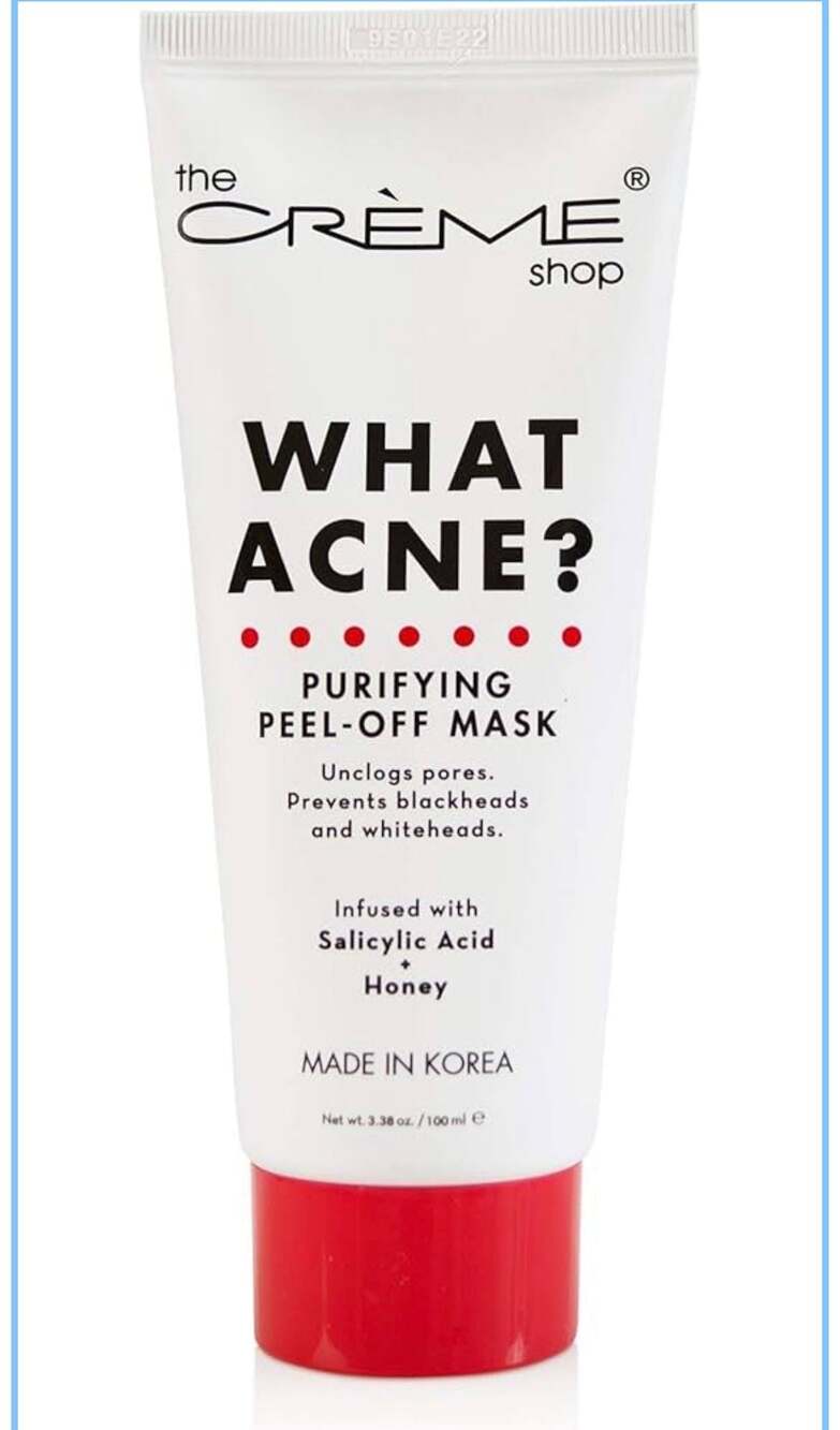 The Crème Shop What‎ Acne? Purifying Peel-Off Mask, 3.38 oz